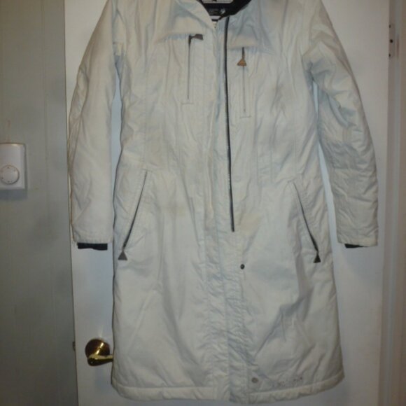 Avalanche Women’s Ski / Snow Trench Coat XXS White – Windproof Waterproof Thermo - Picture 2 of 15